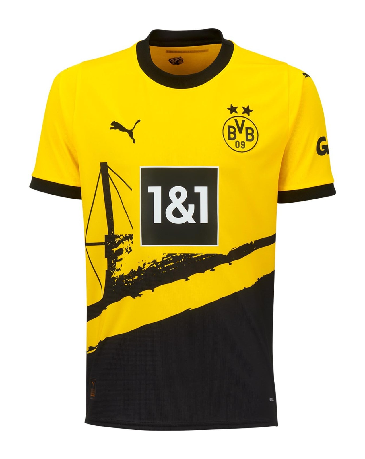 Maillot Domicile Borussia Dortmund 2023-24