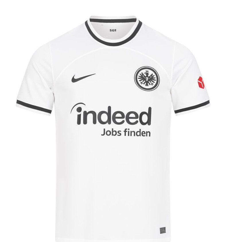 Maillot Domicile Eintracht Francfort 2022-23