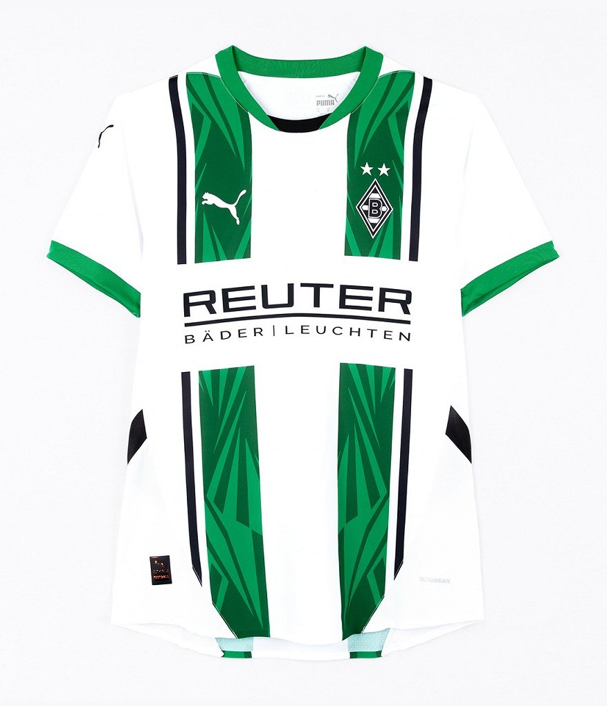 Maillot Domicile Borussia Mönchengladbach 2024-25