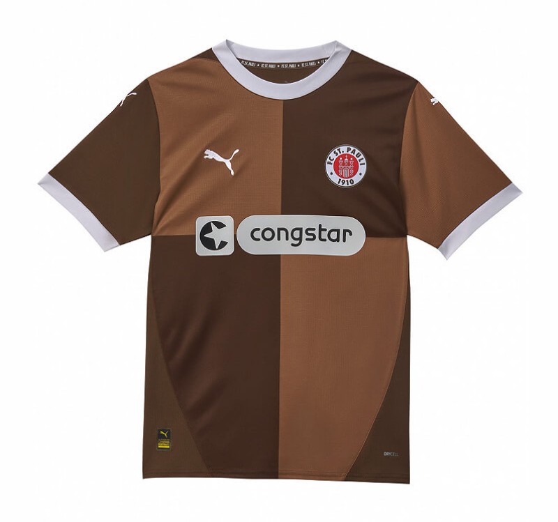 Maillot Domicile Saint Pauli 2024-25