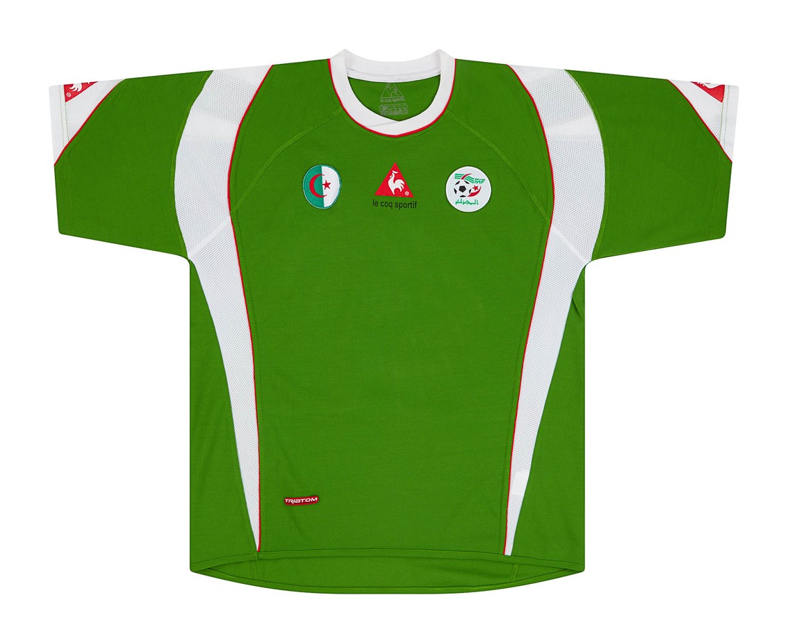 Maillot Exterieur Algérie 2004