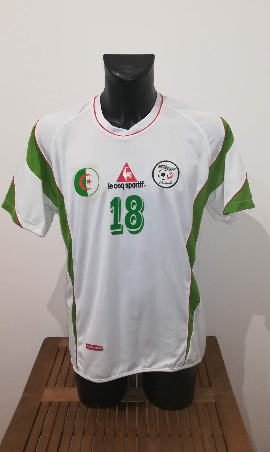 Maillot Domicile Algérie 2004