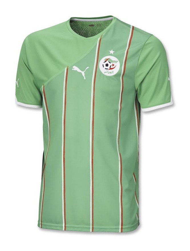 Maillot Exterieur Algérie 2010
