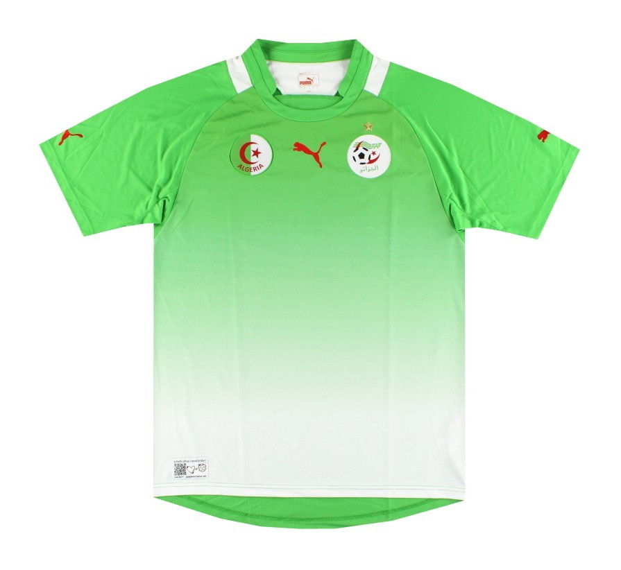 Maillot Exterieur Algérie 2012