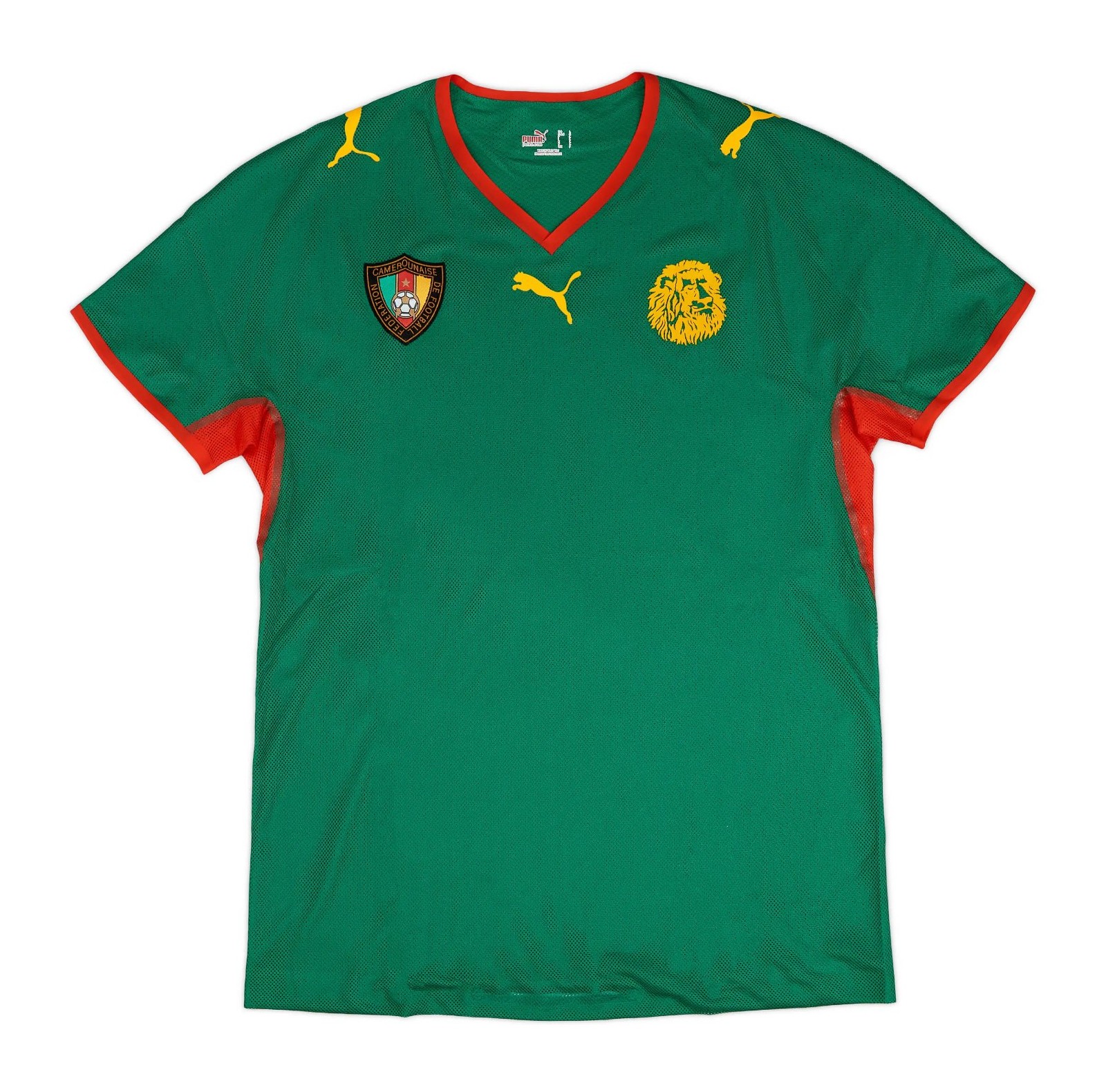 Maillot Domicile Cameroun 2008