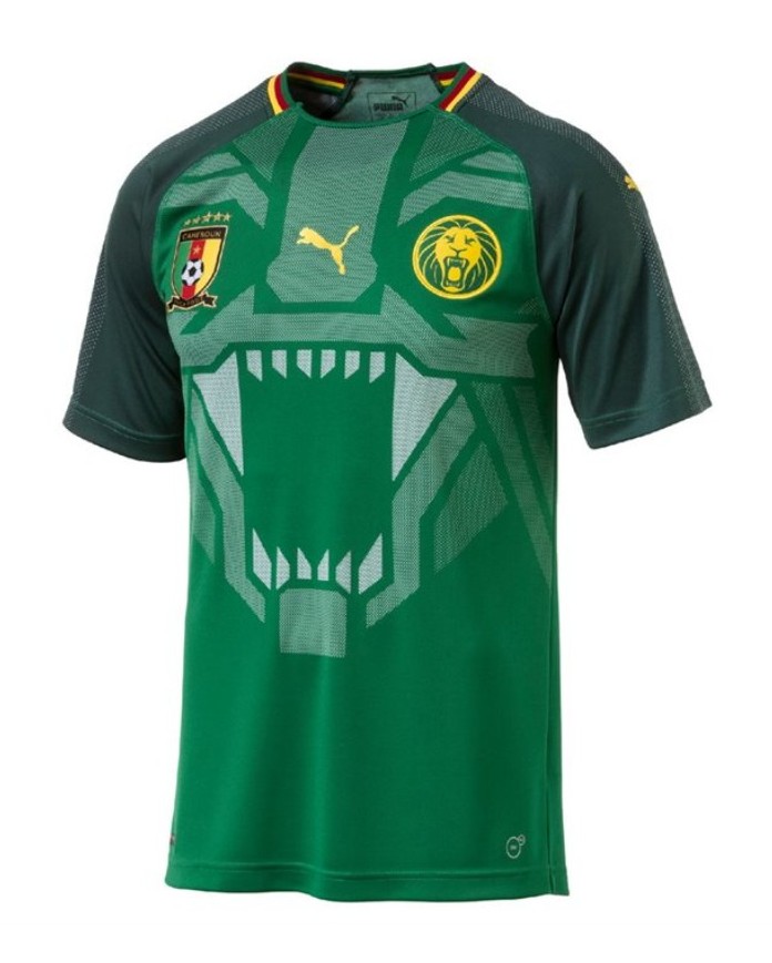 Maillot Domicile Cameroun 2018