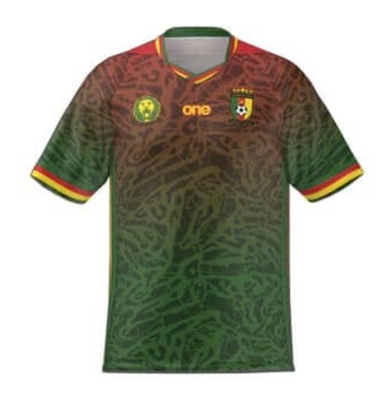 Maillot Domicile Cameroun 2024