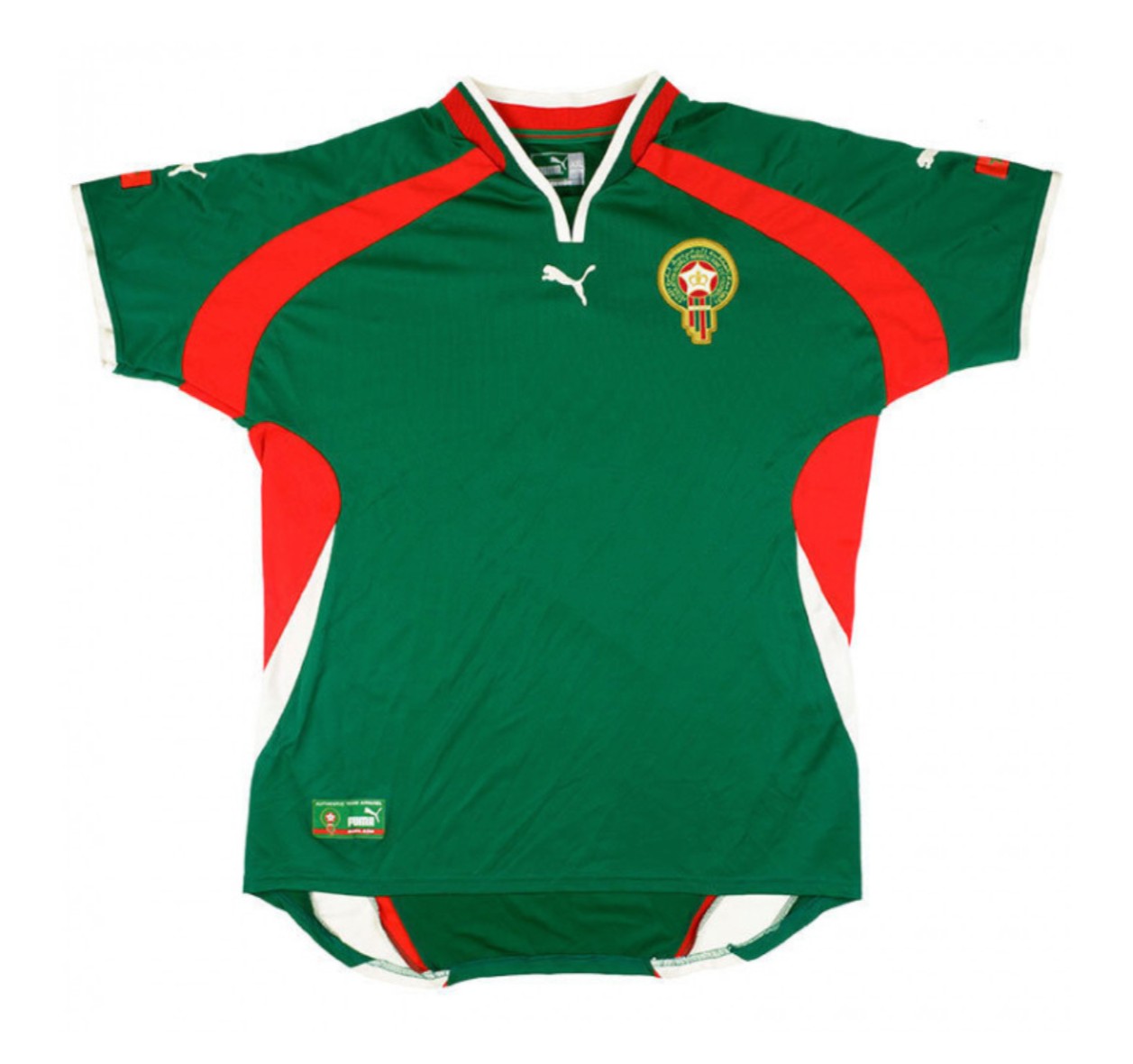 Maillot Domicile Maroc 2000