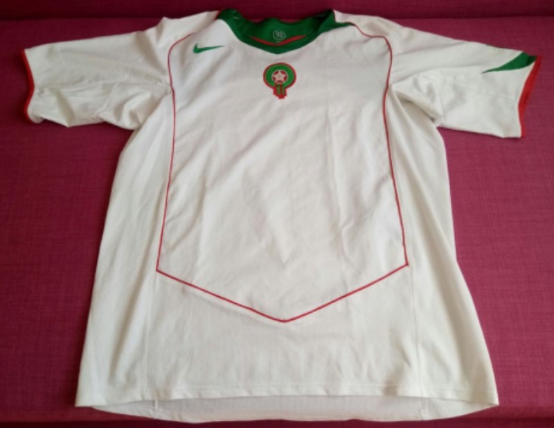 Maillot Exterieur Maroc 2004