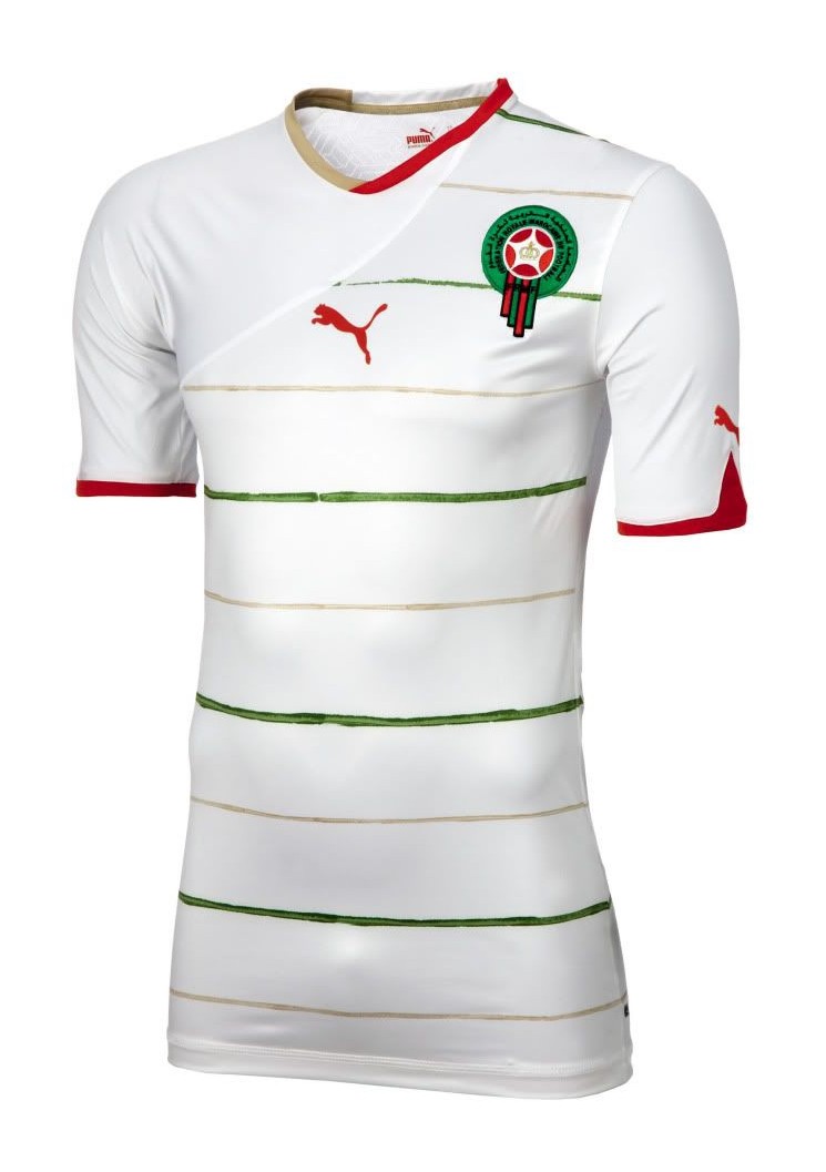 Maillot Exterieur Maroc 2010