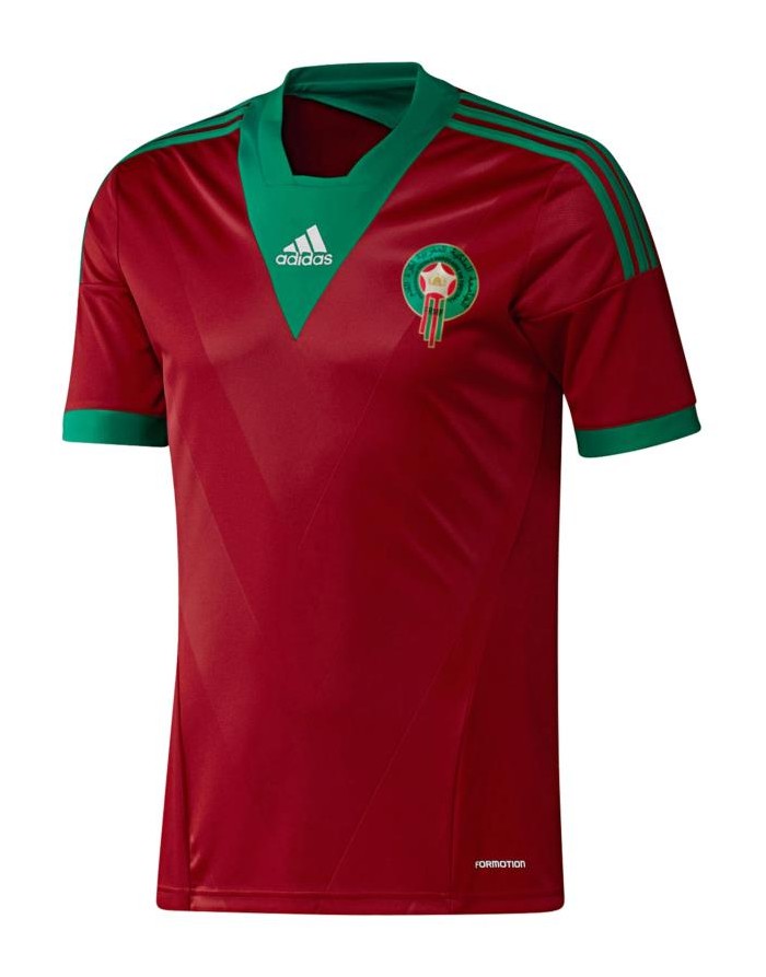 Maillot Domicile Maroc 2013