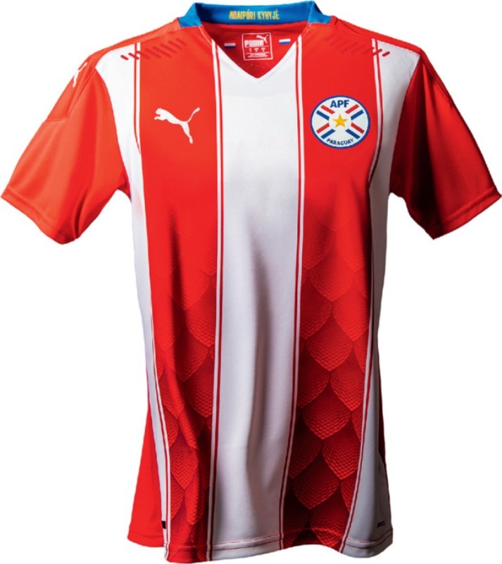 Maillot Domicile Paraguay 2021