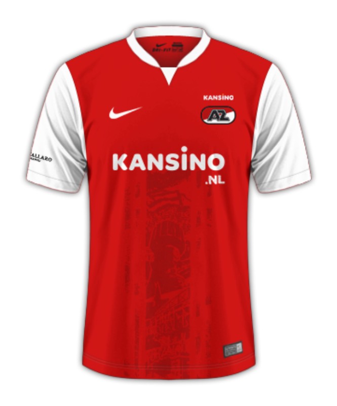 Maillot Domicile AZ Alkmaar 2023-24
