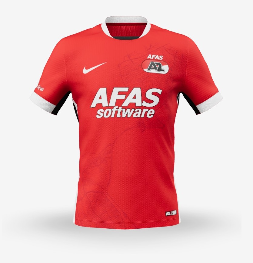 Maillot Domicile AZ Alkmaar 2025-26