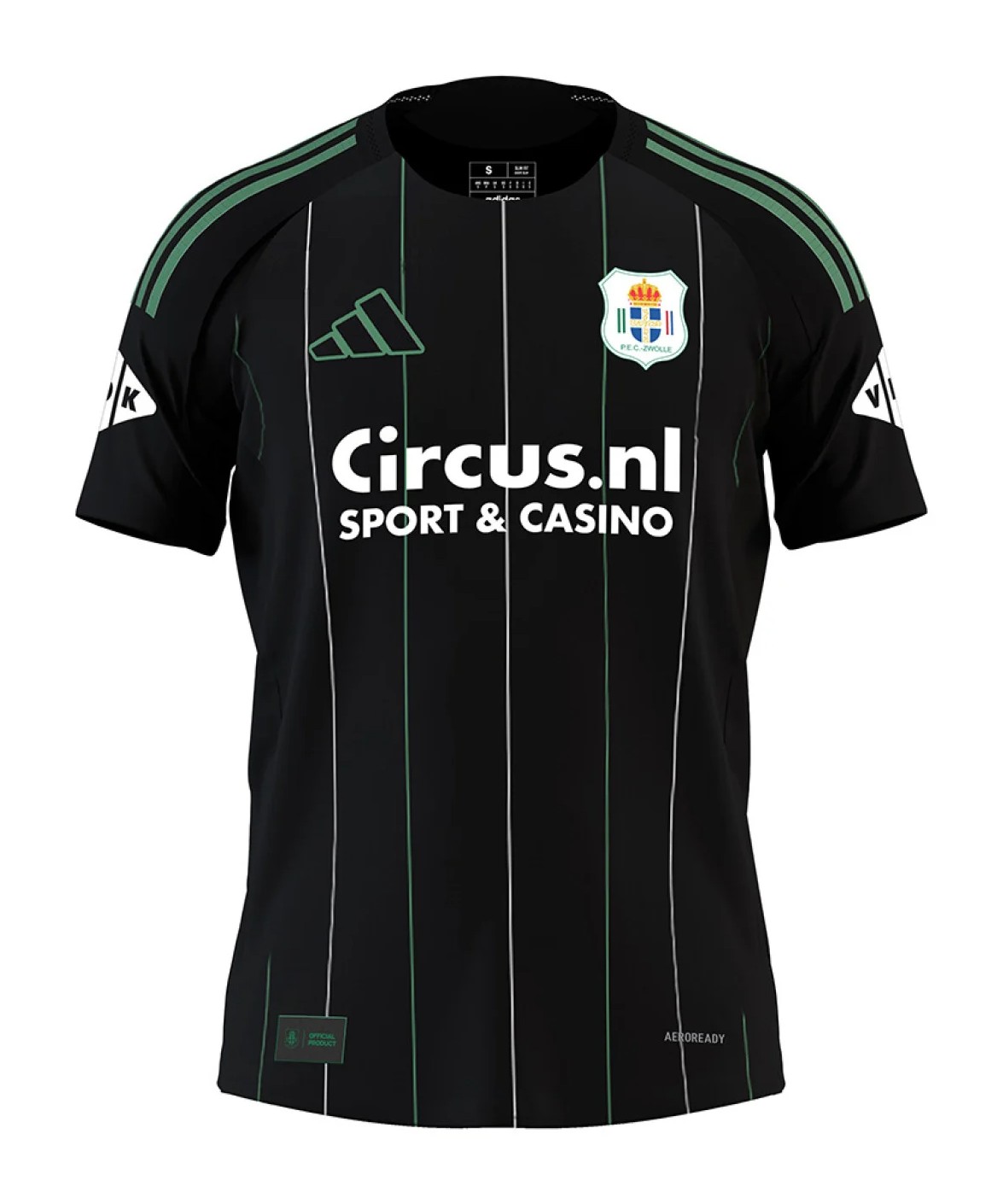 Maillot Exterieur Zwolle 2024-25