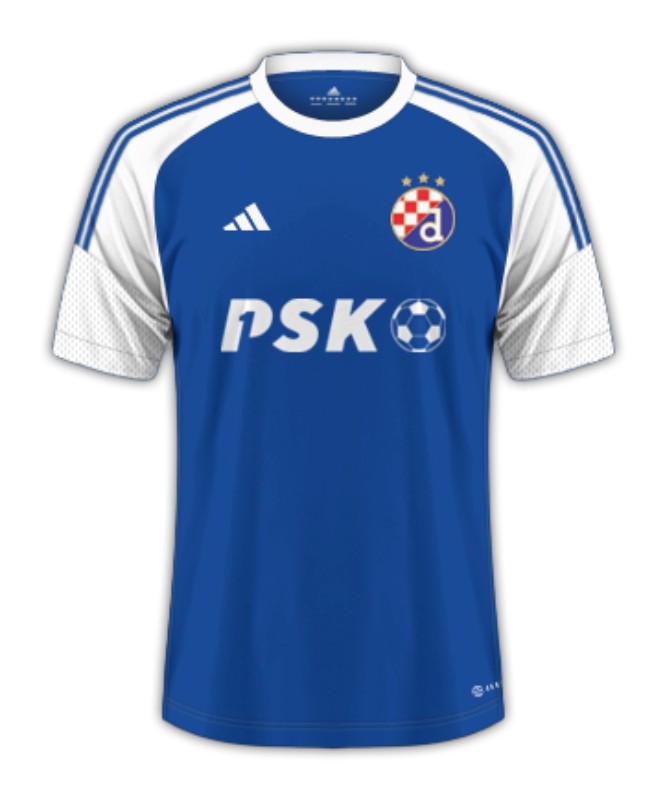 Maillot Domicile Dinamo Zagreb 2023-24