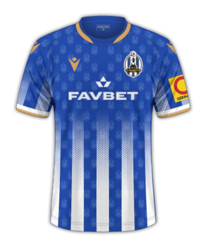 Maillot Domicile Lokomotiva Zagreb 2023-24