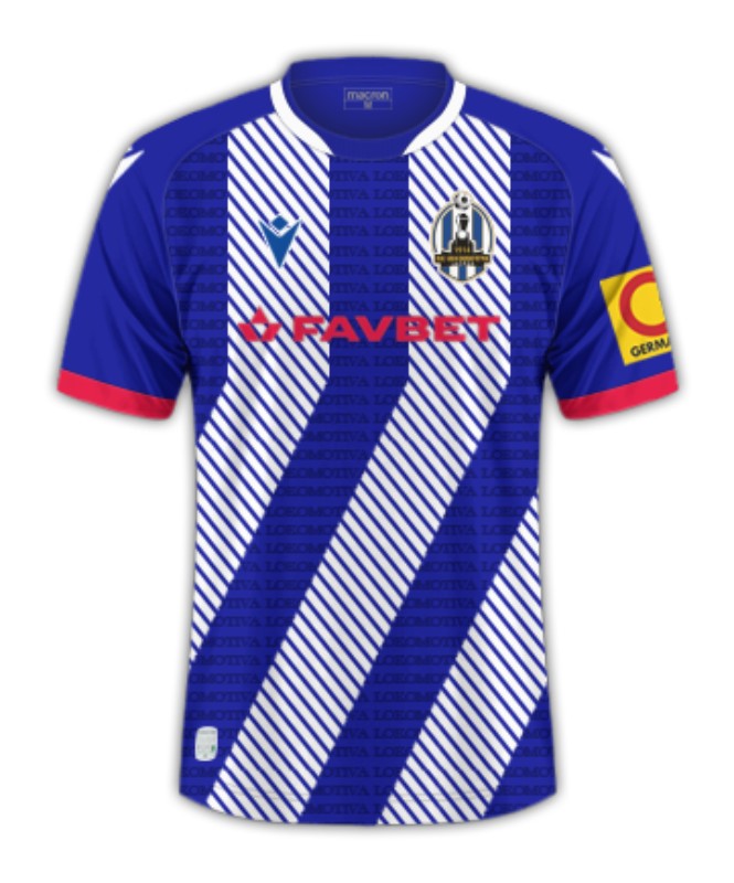 Maillot Domicile Lokomotiva Zagreb 2024-25