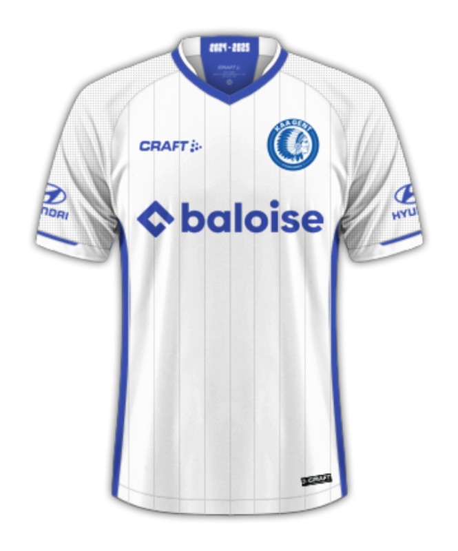 Maillot Exterieur La Gantoise 2024-25