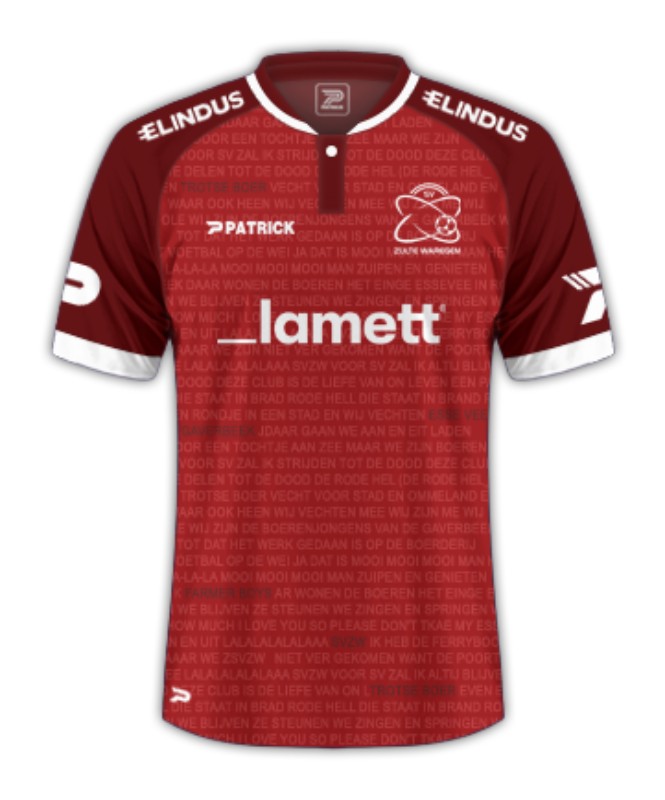 Maillot Domicile Zulte Waregem 2024-25