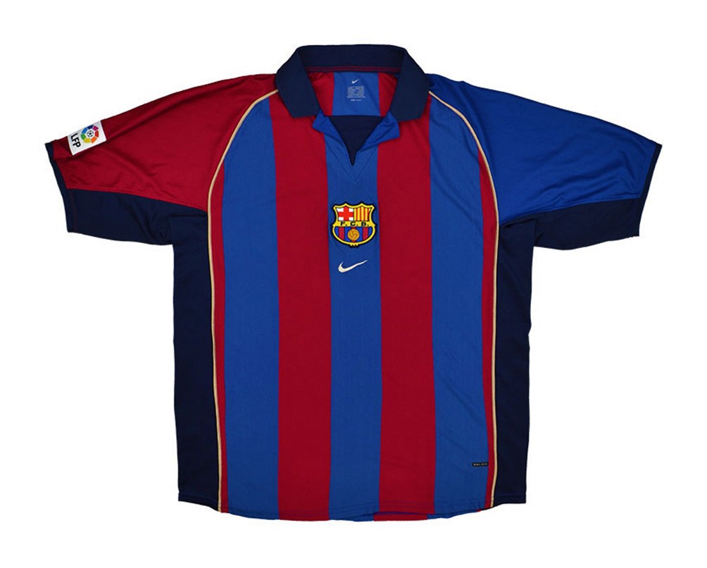 Maillot Domicile Barcelona 2001-02