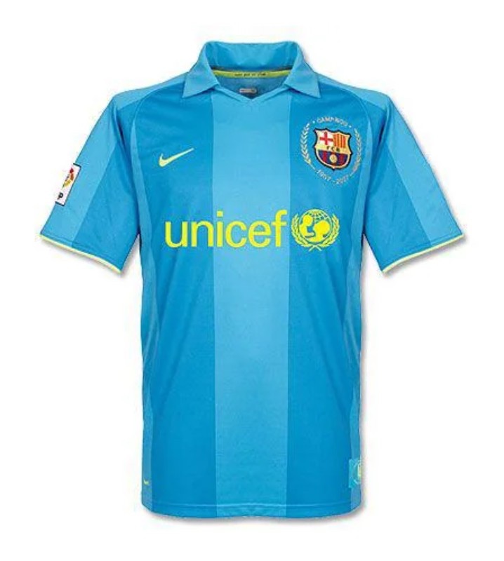 Maillot Exterieur Barcelona 2007-08