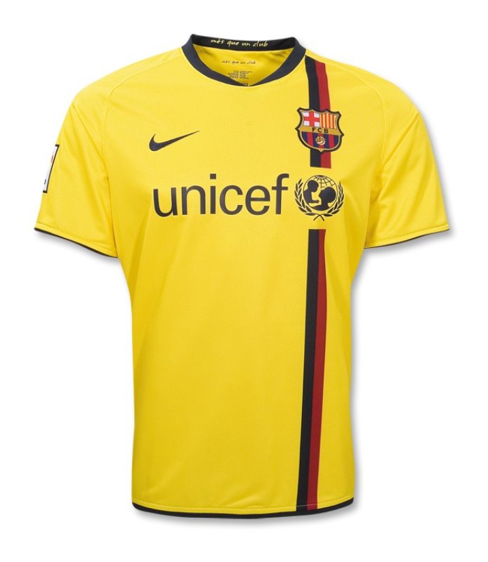 Maillot Exterieur Barcelona 2008-09