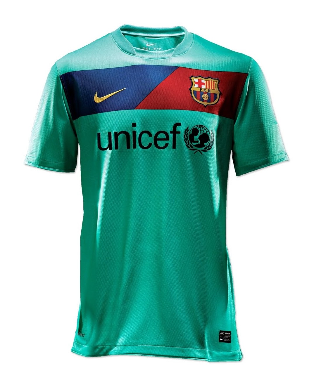 Maillot Exterieur Barcelona 2010-11