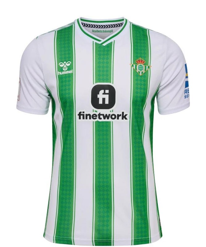 Maillot Domicile Real Betis 2023-24