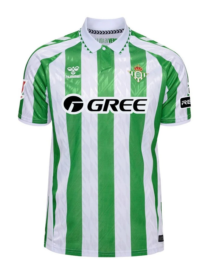 Maillot Domicile Real Betis 2024-25
