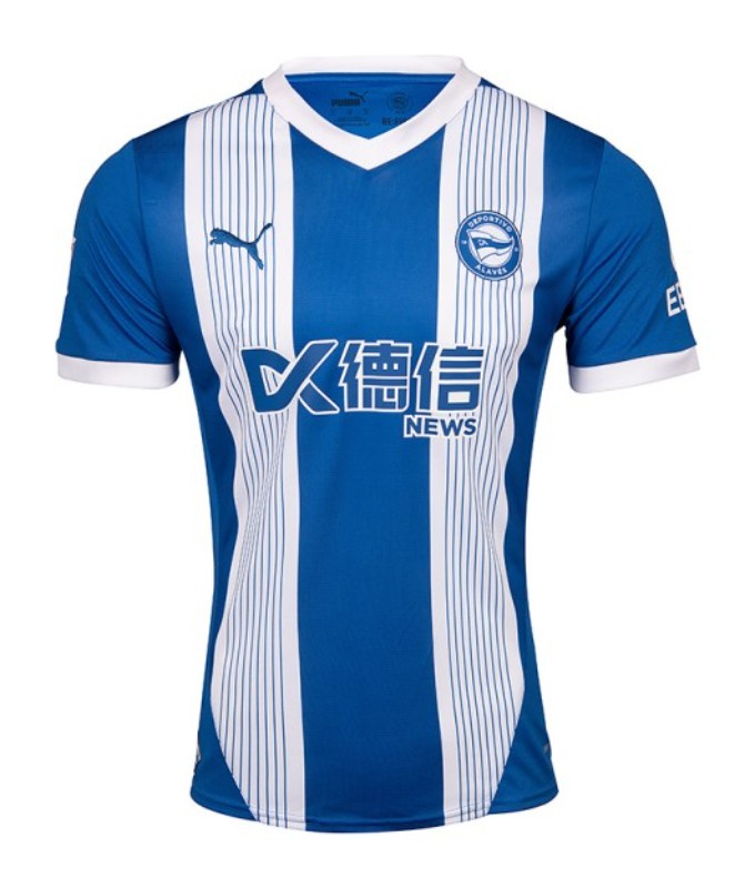 Maillot Domicile Deportivo Alavés 2024-25