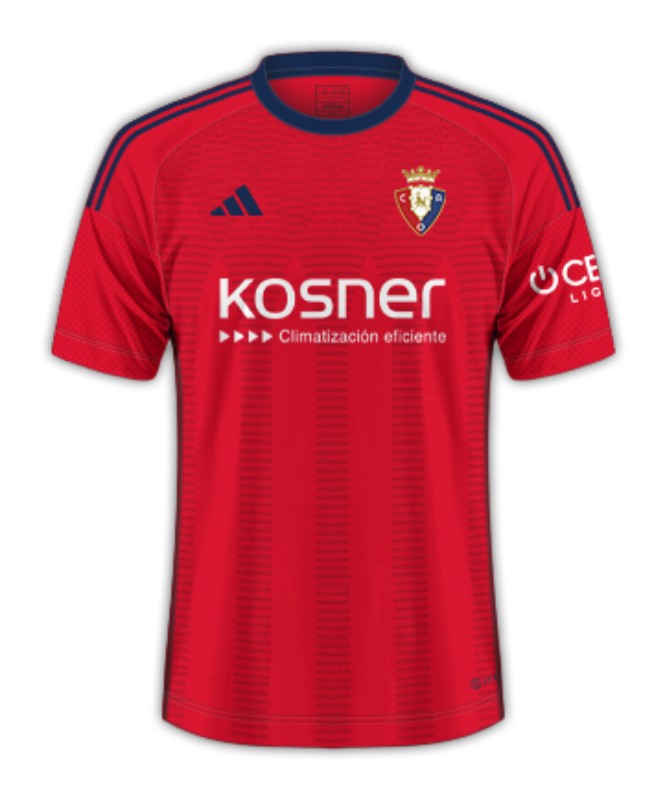 Maillot Domicile Osasuna 2023-24