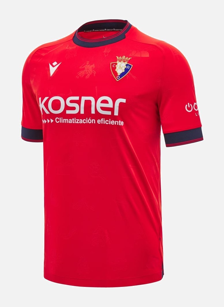 Maillot Domicile Osasuna 2024-25