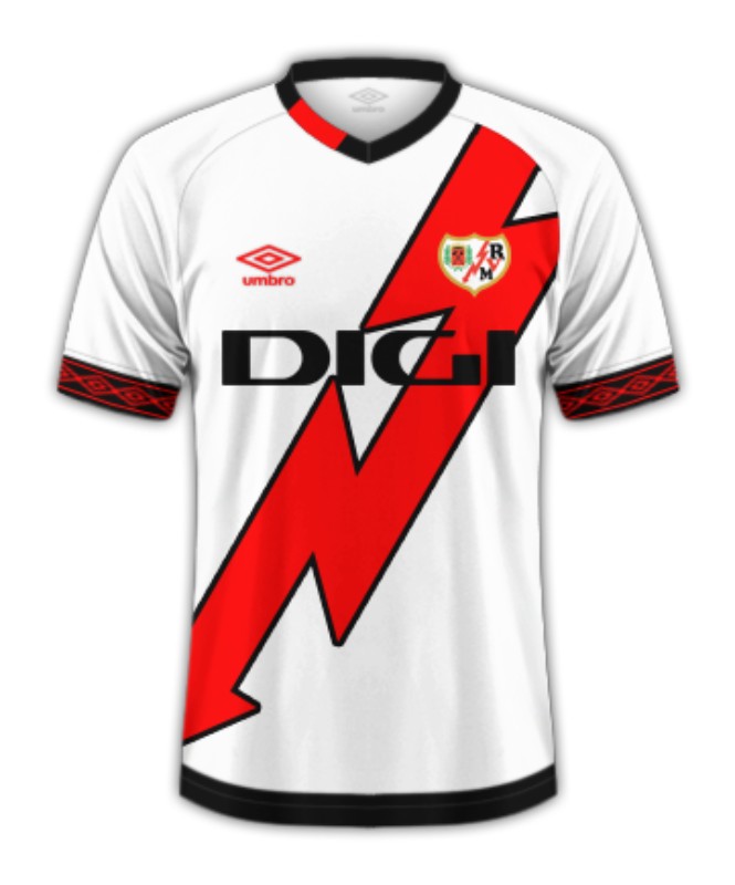 Maillot Domicile Rayo Vallecano 2022-23