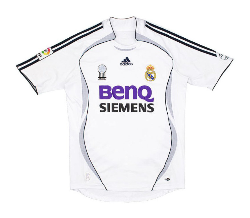 Maillot Domicile Real Madrid 2006-07