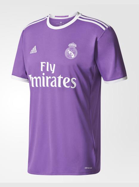 Maillot Exterieur Real Madrid 2016-17