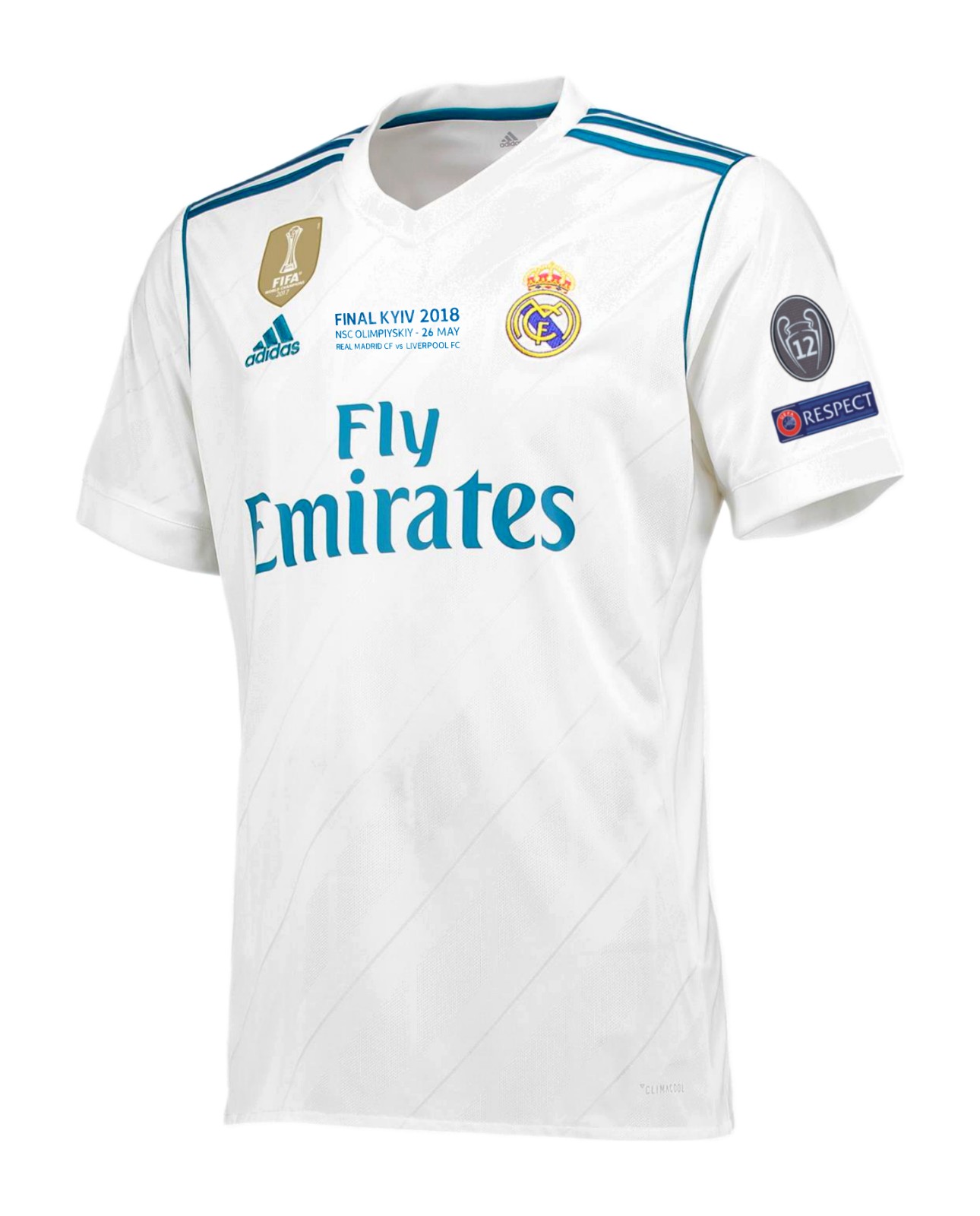 Maillot Spécial Real Madrid 2017-18 Champions League Final