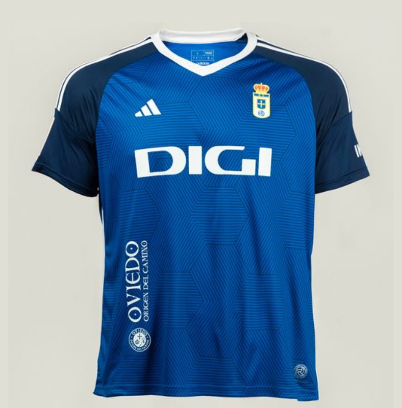 Maillot Domicile Real Oviedo 2023-24