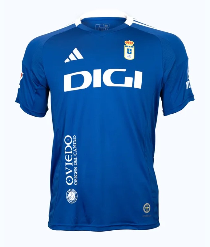 Maillot Domicile Real Oviedo 2024-25