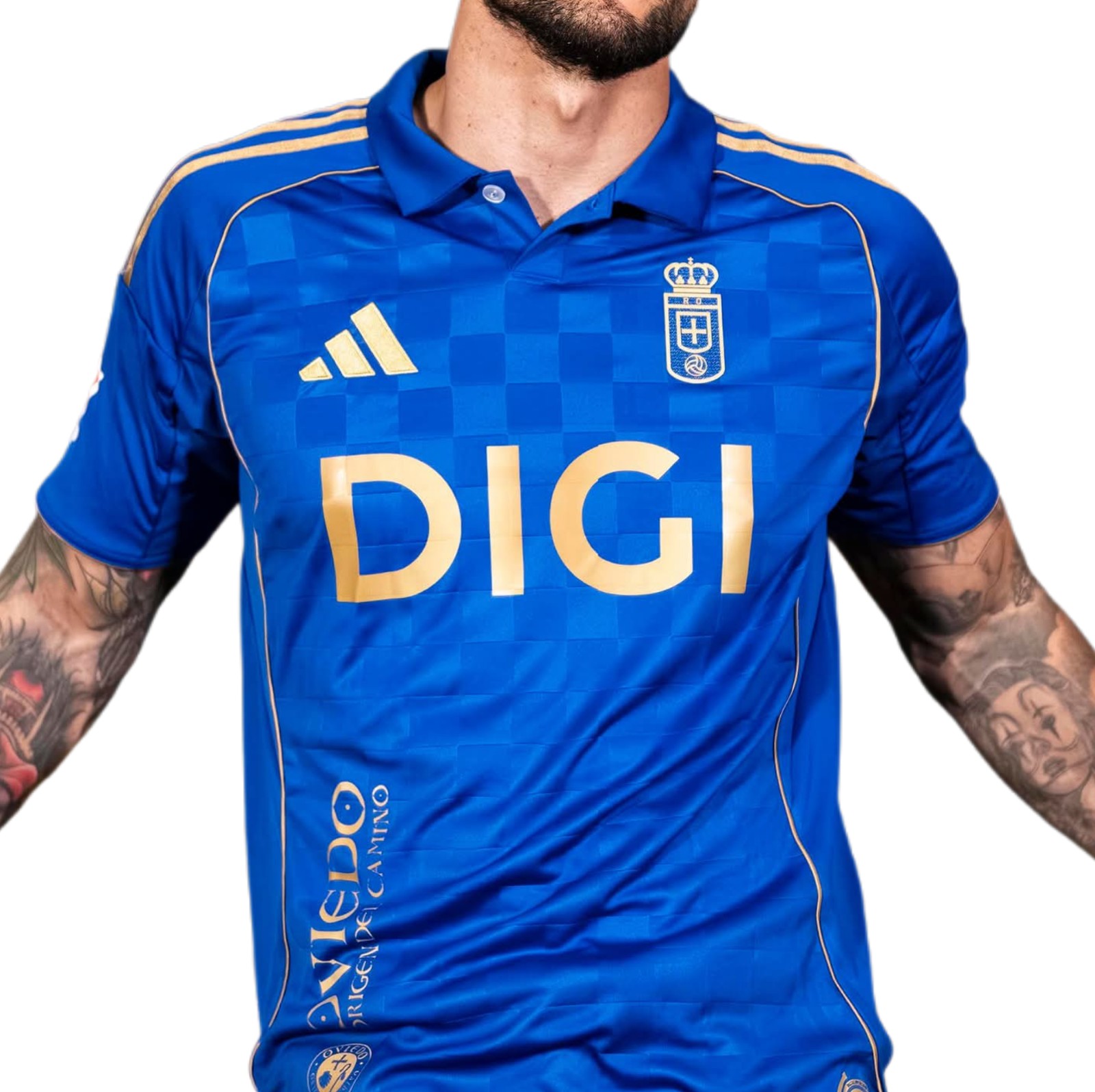 Maillot Domicile Real Oviedo 2025-26