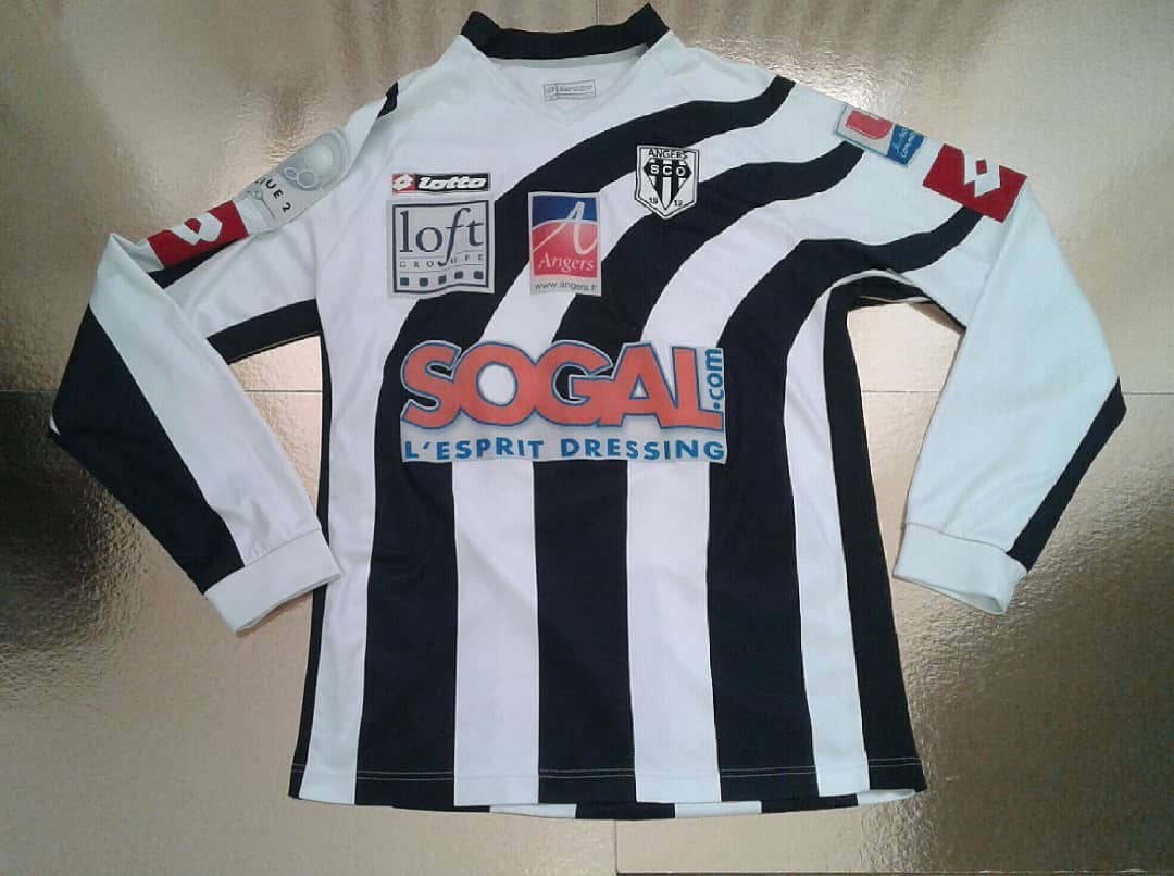 Maillot Domicile Angers SCO 2008-09