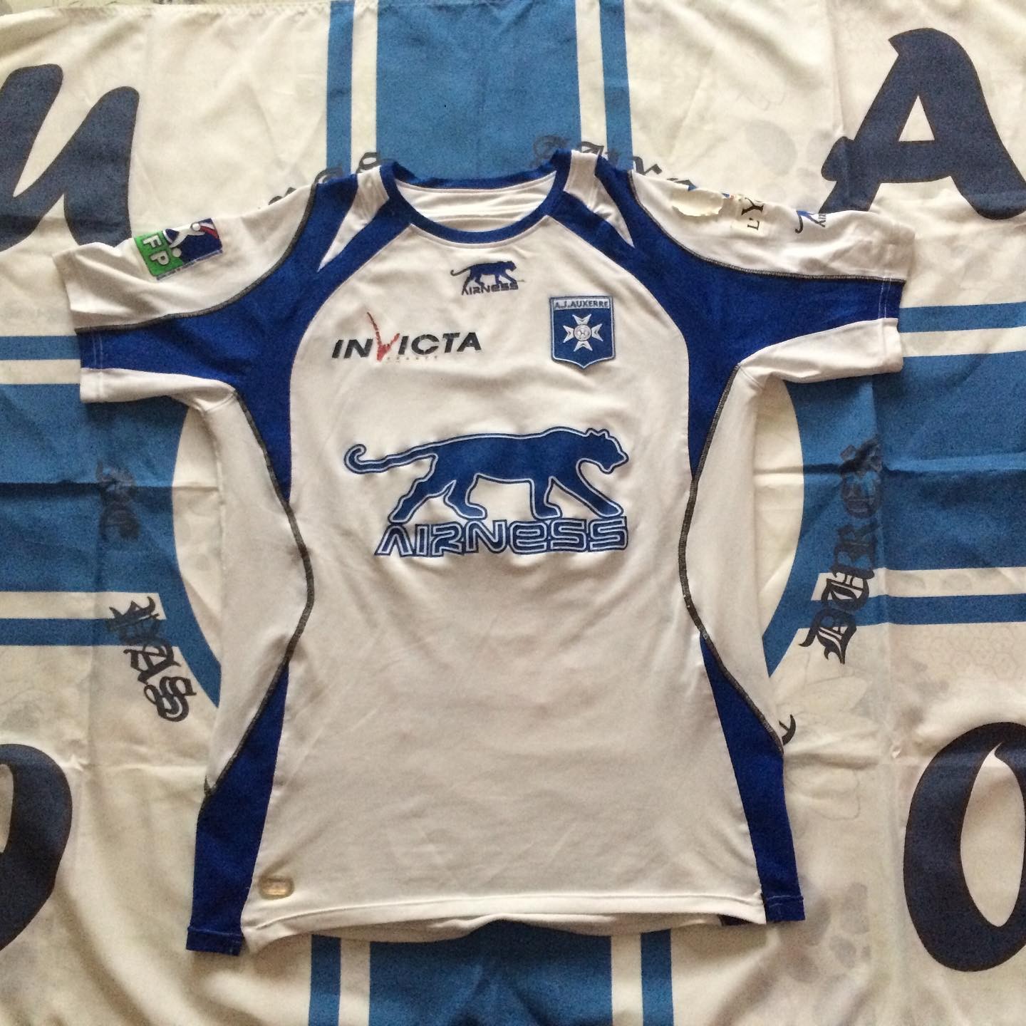 Maillot Domicile AJ Auxerre 2007-08