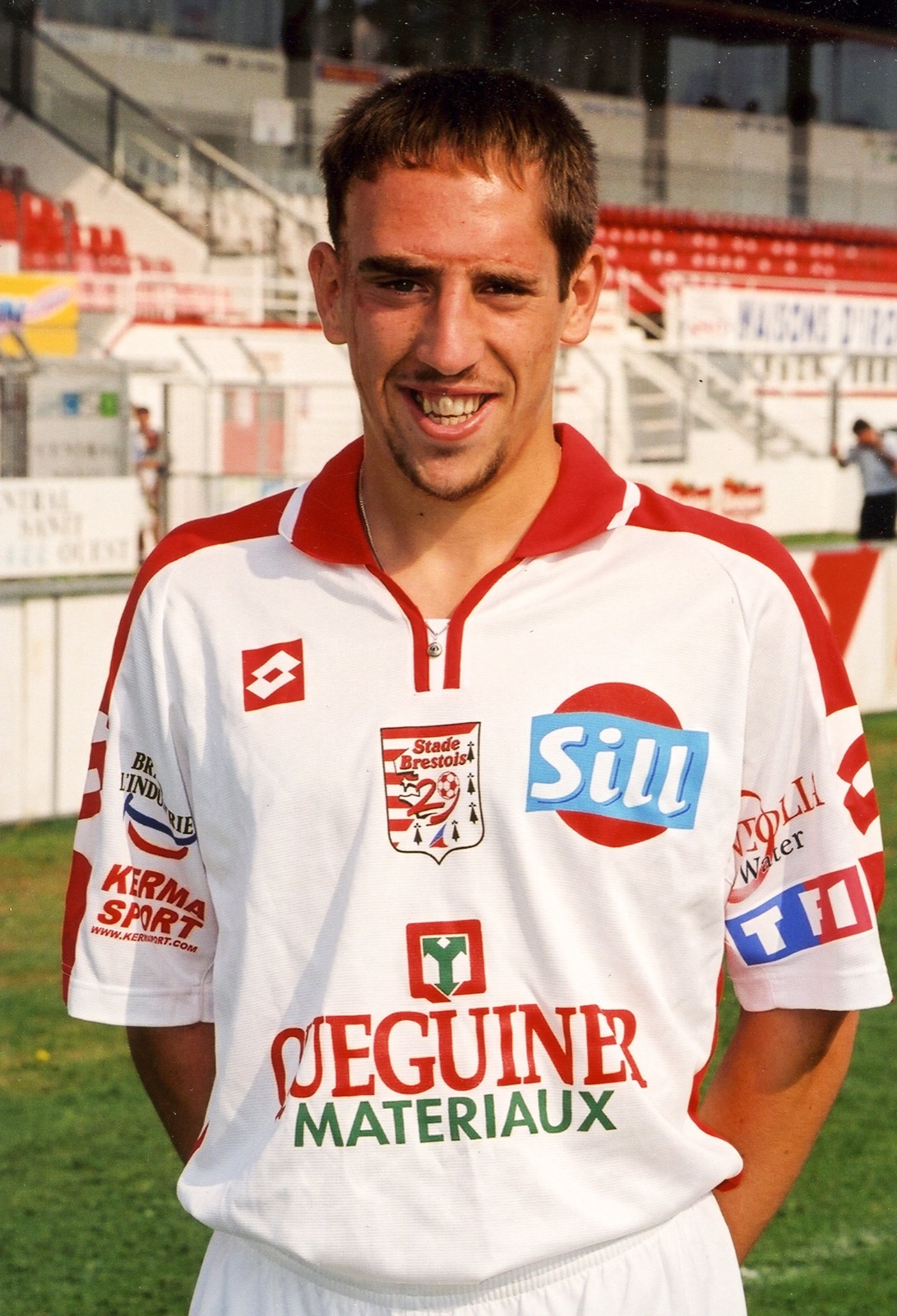 Maillot Domicile Stade Brestois 2003-04