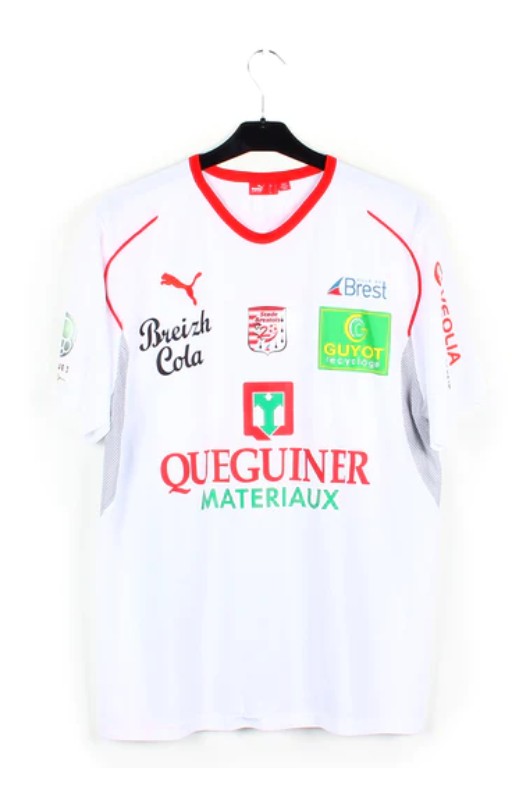 Maillot Domicile Stade Brestois 2009-10