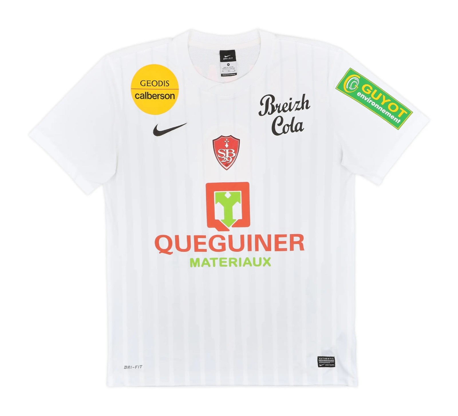 Maillot Domicile Stade Brestois 2012-13