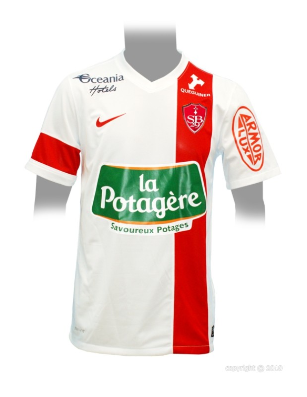 Maillot Domicile Stade Brestois 2014-15