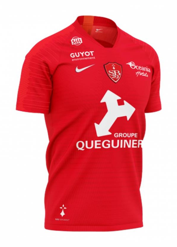 Maillot Domicile Stade Brestois 2019-20