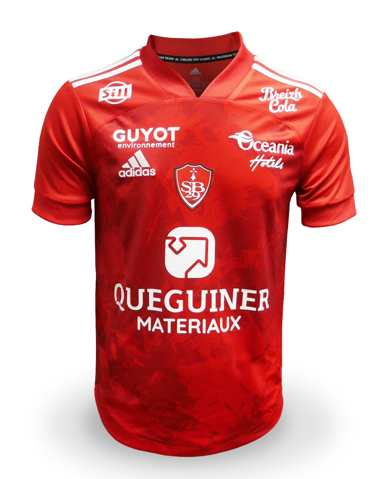 Maillot Domicile Stade Brestois 2020-21