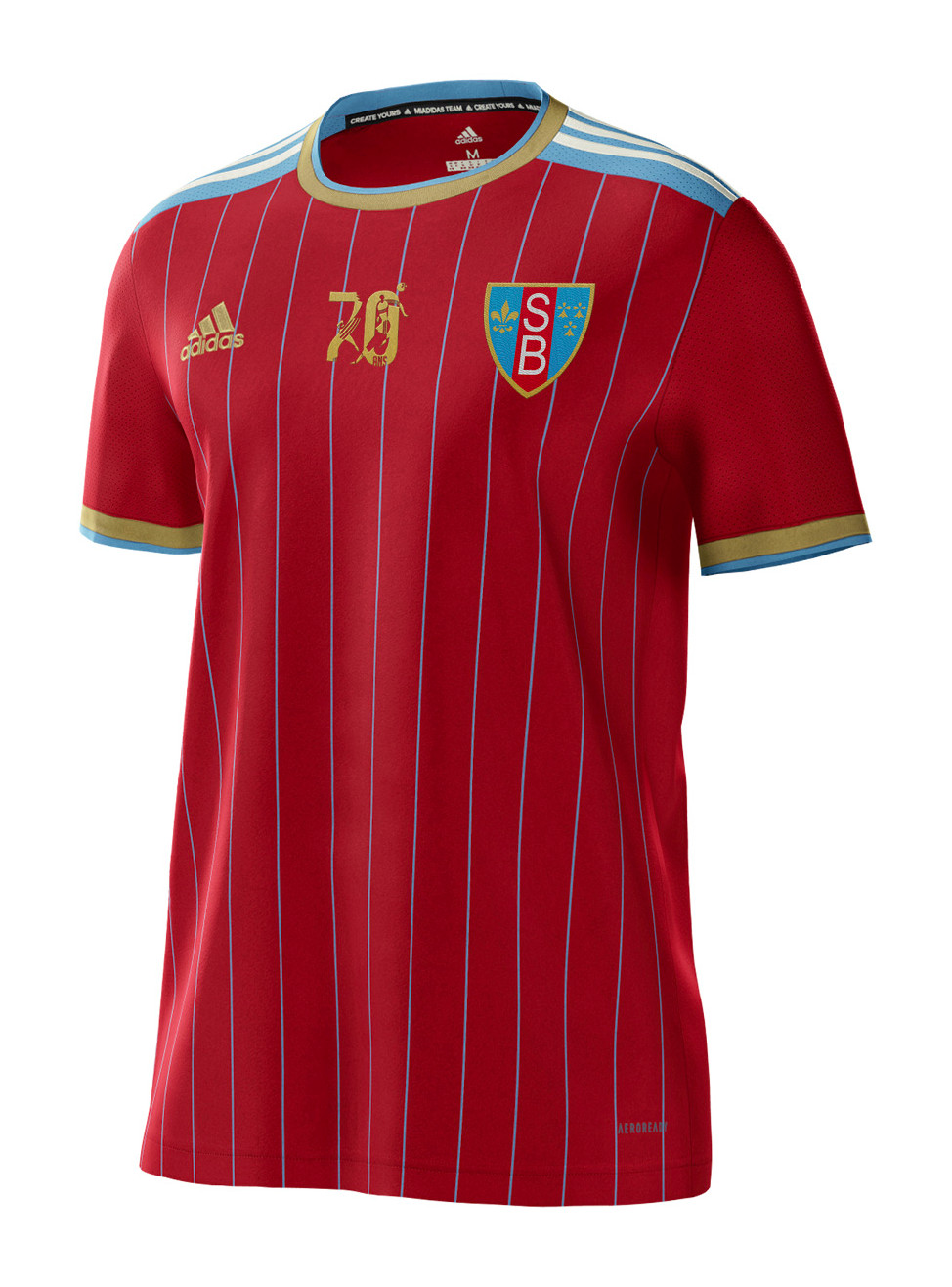 Maillot Anniversaire Stade Brestois 2021-22