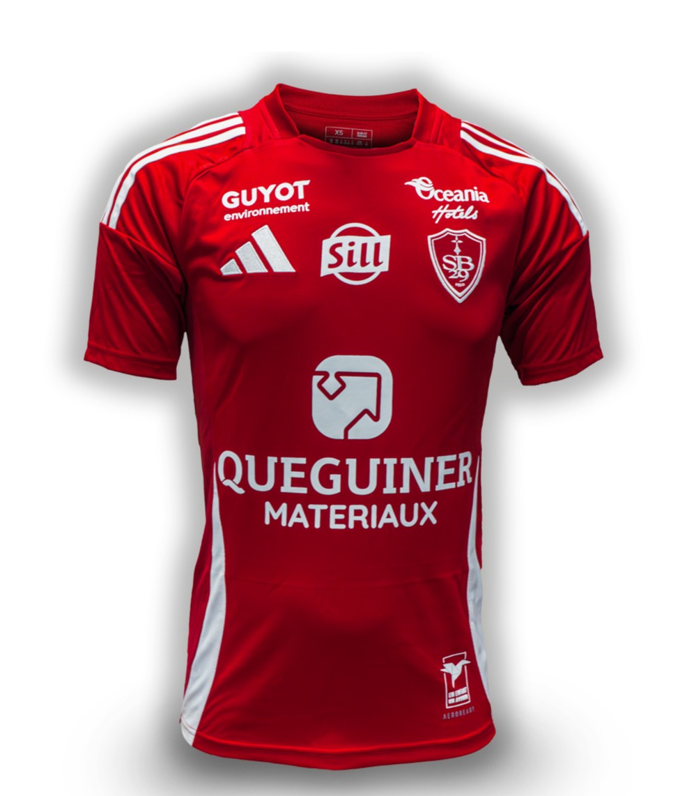 Maillot Domicile Brest 2024-25